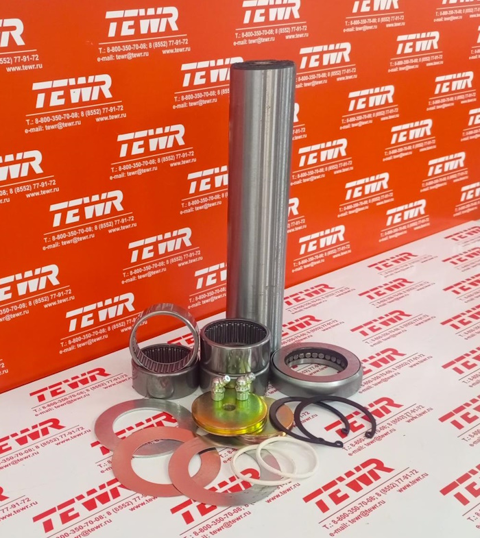 Комплект на кулак (Шкворень 6430 МАЗ в сборе) КММЗ 6430-3001019КСБ